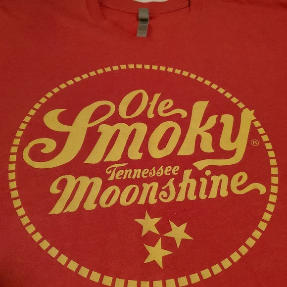 Ole Smoky Tennessee Moonshine red t-shirt. XL - Picture 2 of 4